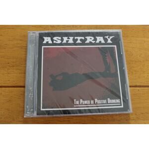 ASHTRAY "THE POWER OF POSITIVE DRINKING" CD [NEW SEALED] ULTRA RARE CASE CRACKED